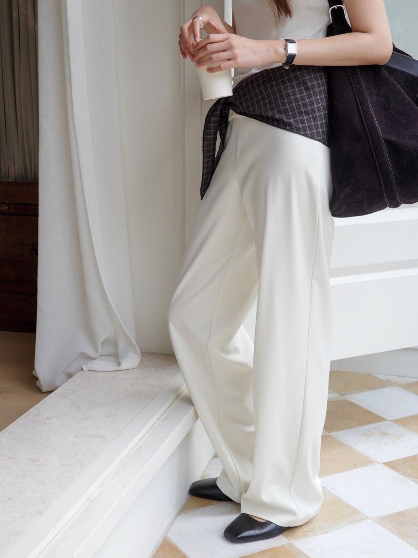 Row flare slacks-3col