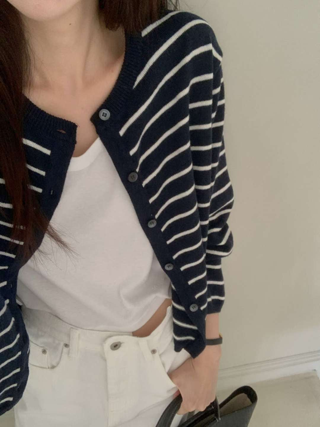 S.T cardigan-3col