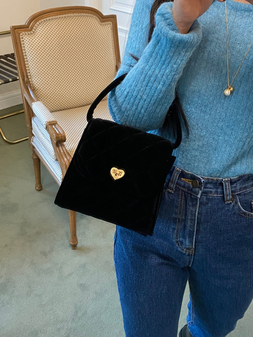 Vintage best sale velvet bag