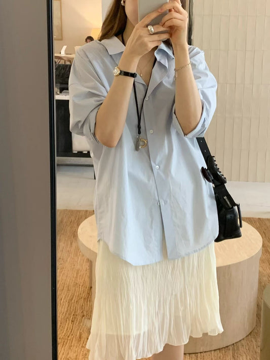 Ounce second pleats skirt