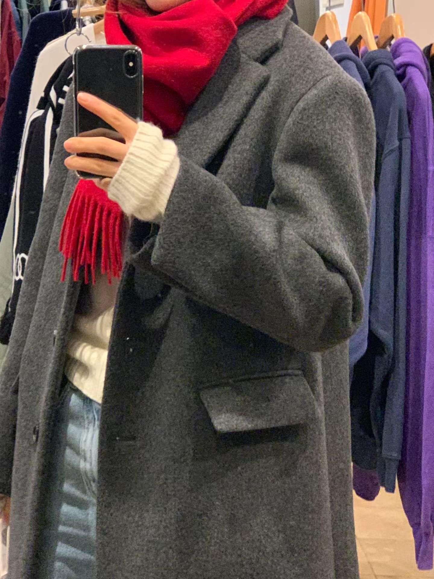 Ounce soft wool muffler-10col