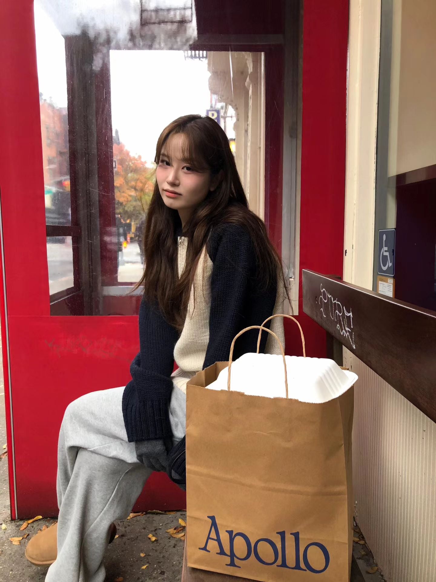 Ounce peanut raglan zip-up-2col