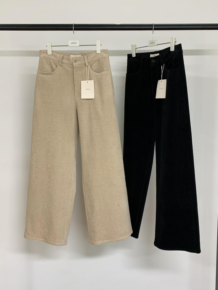 Isabel corduroy pants-2col