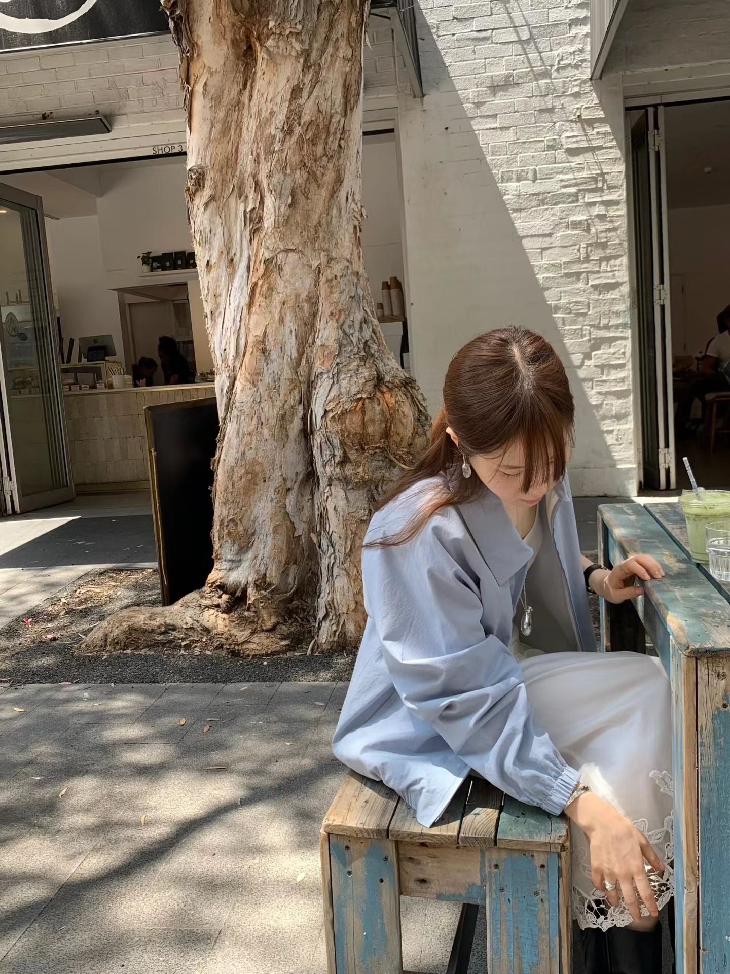 Ounce basic blouson jumper-2col