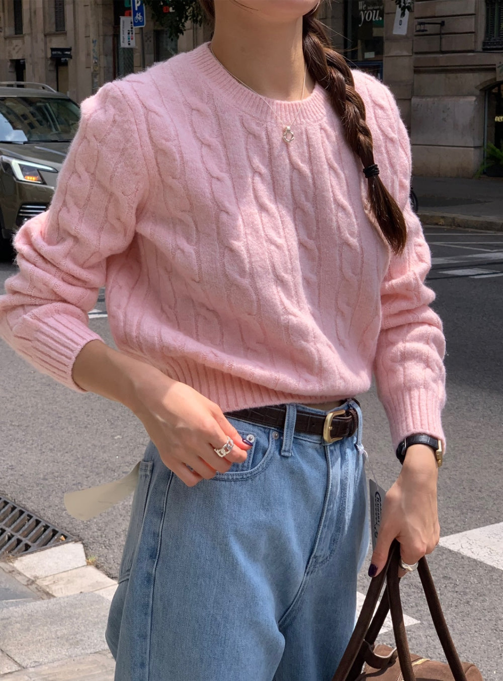 Weather twist knit-4col