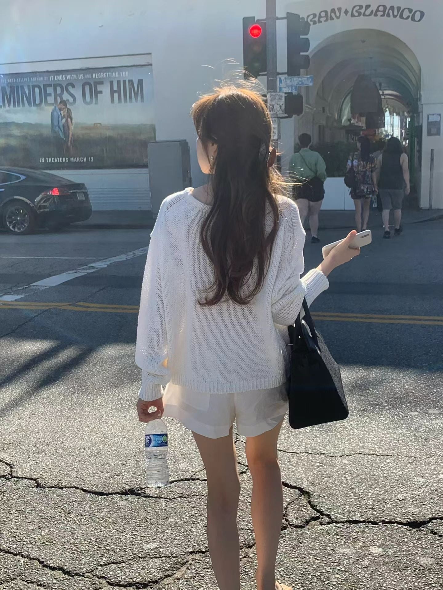 Ounce washing cotton shorts-2col