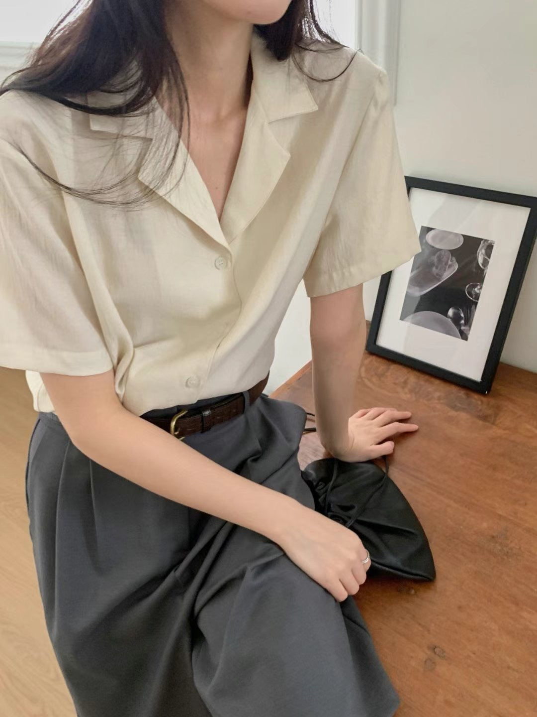 Apple blouse-3col