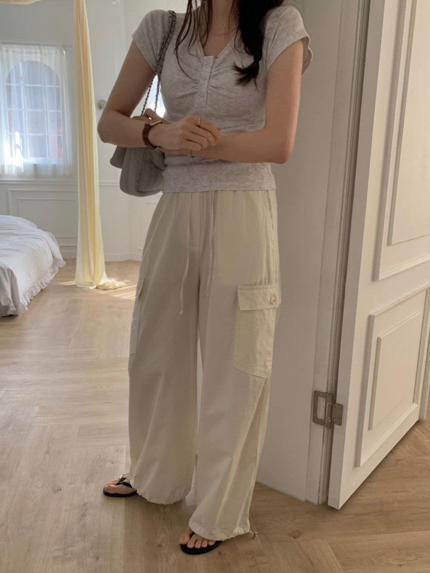 Touch cargo pants-2col