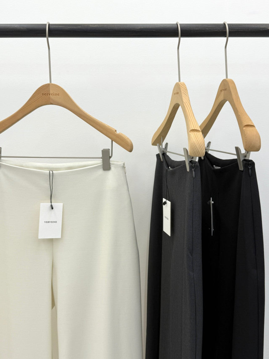 Row flare slacks-3col
