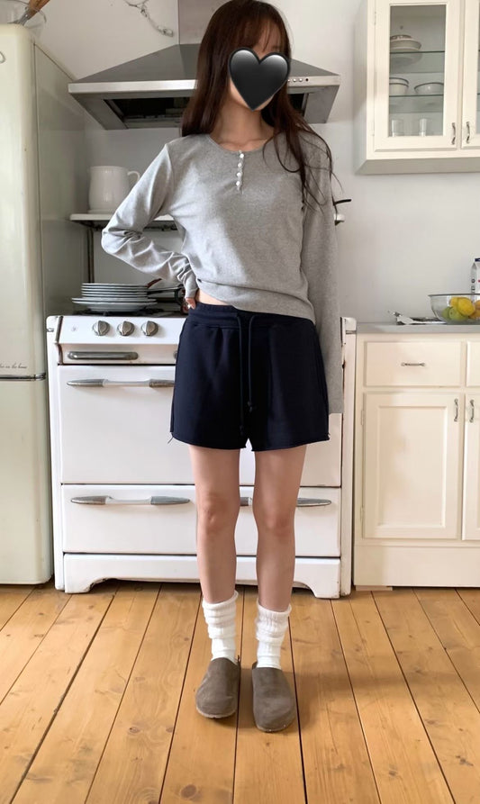deondo dekki sweat shorts-2col