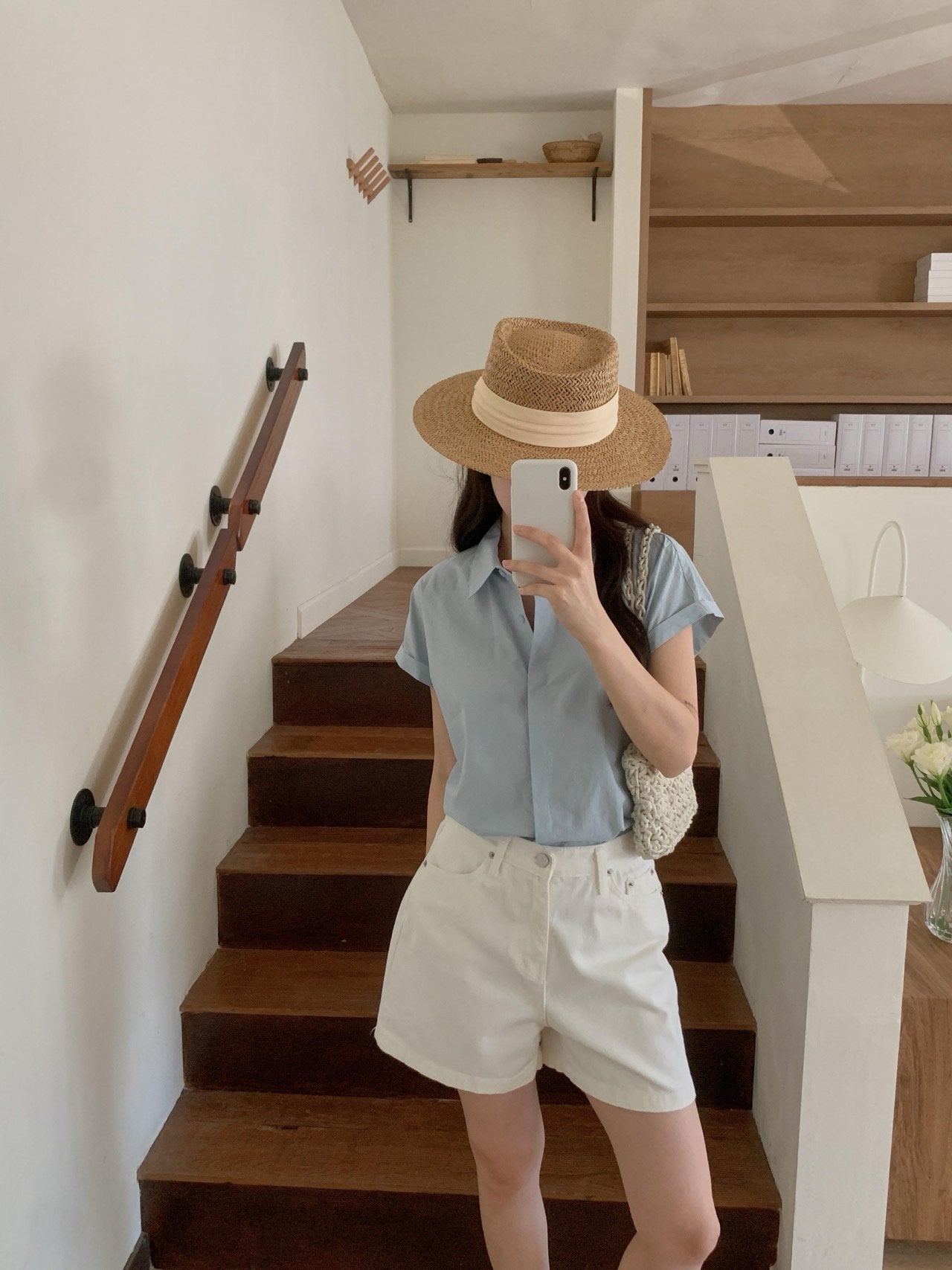 Cotton cabra shirt-3col