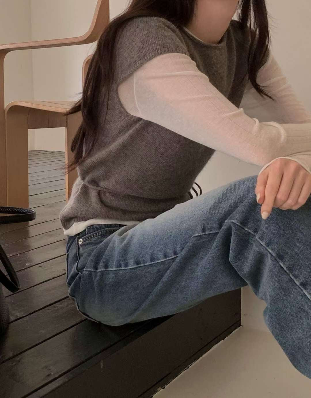 Fox belt knit-3col
