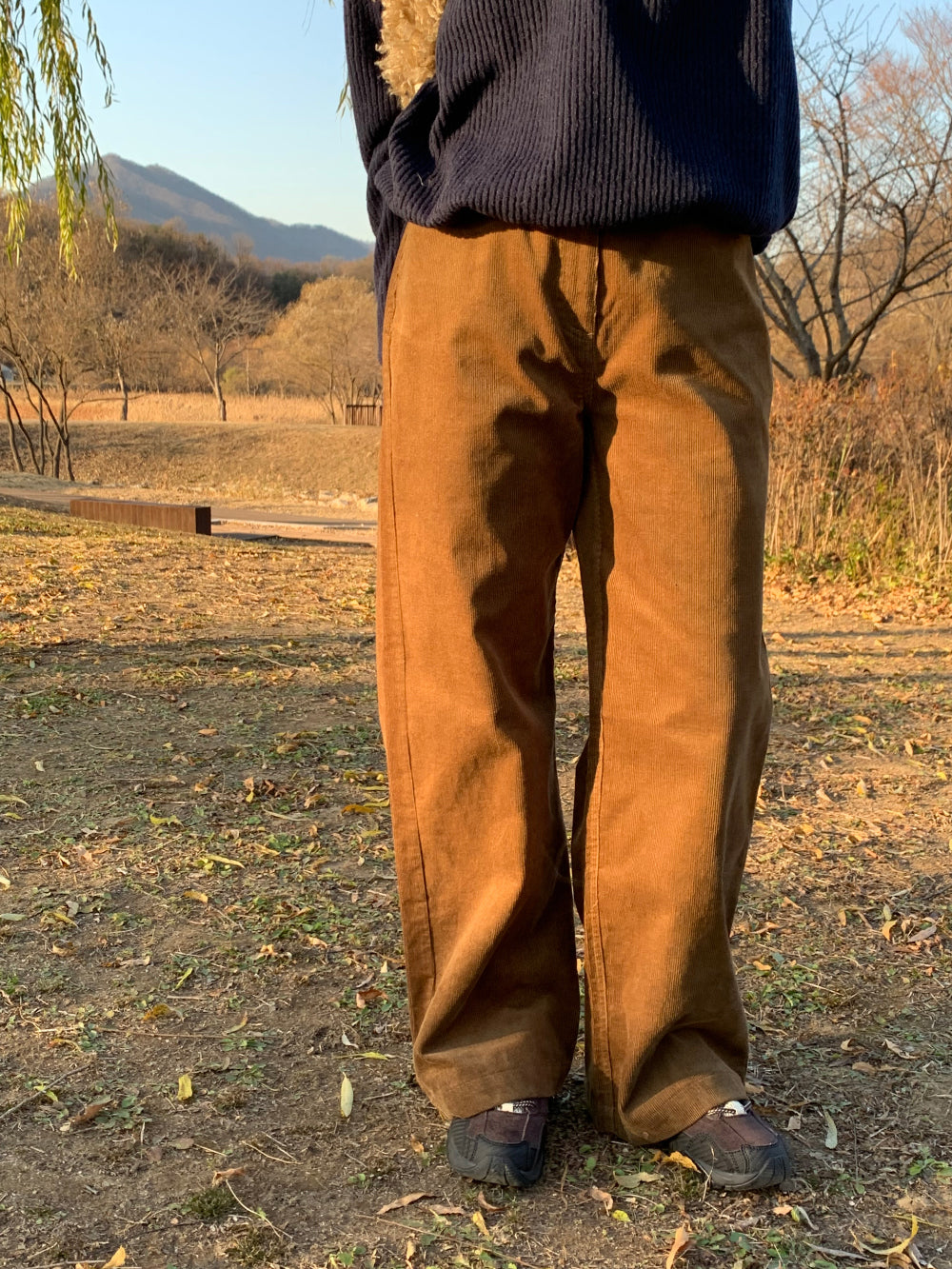 bit corduroy pants-3col