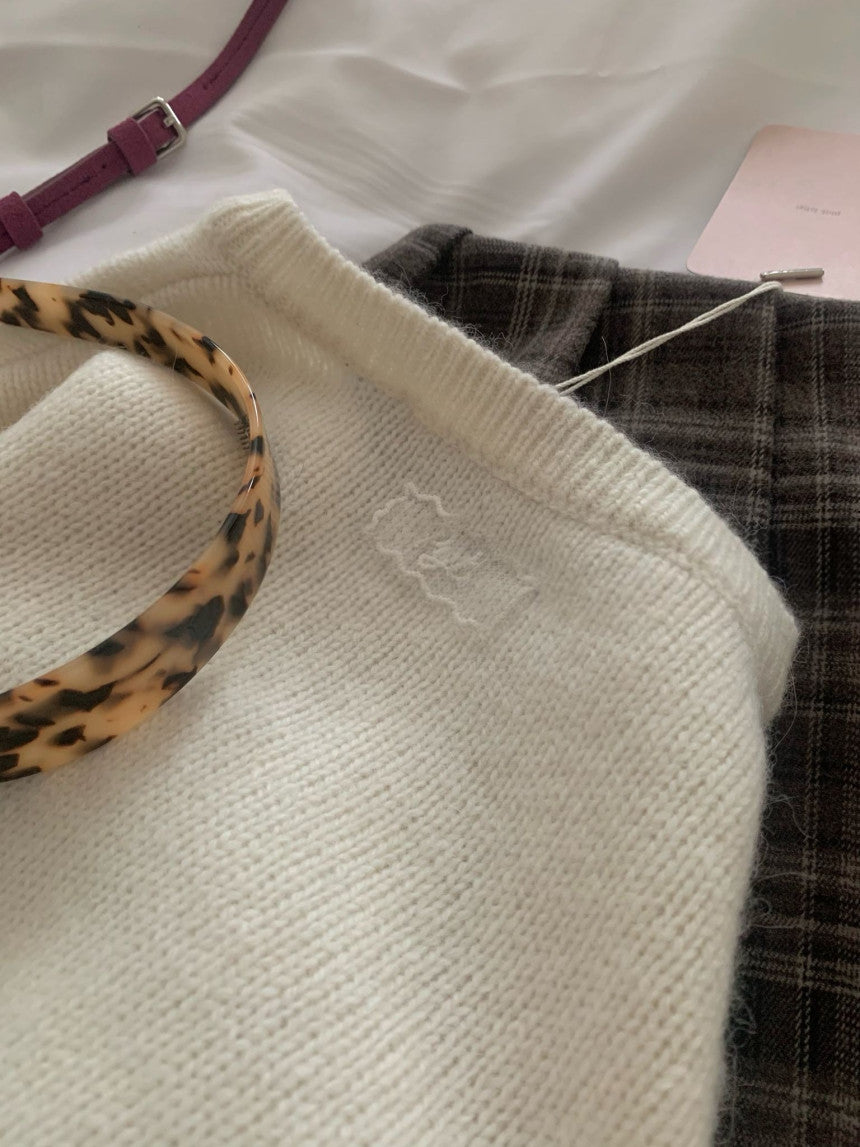 Michelle baby alpaca cardigan-4col