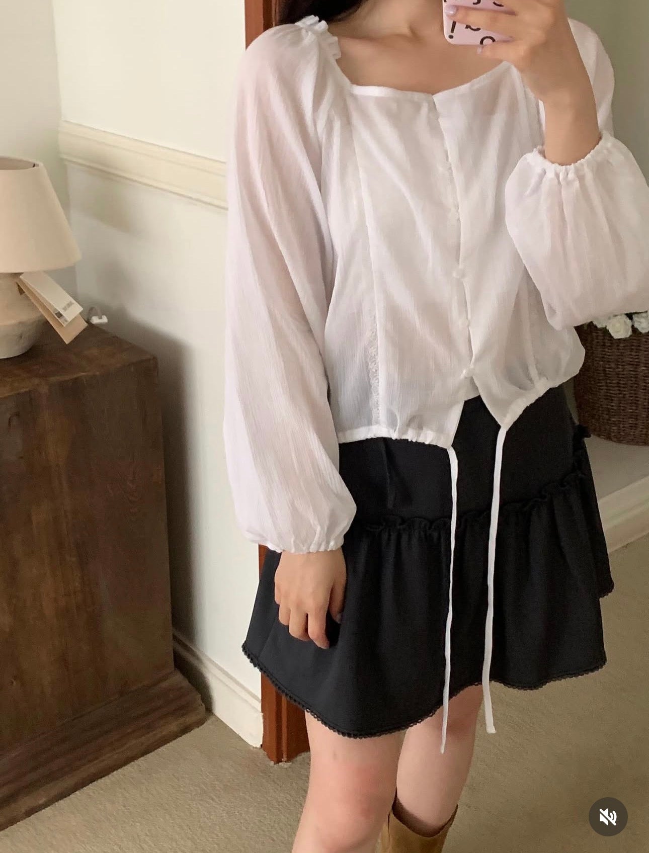 any string skirt-2col
