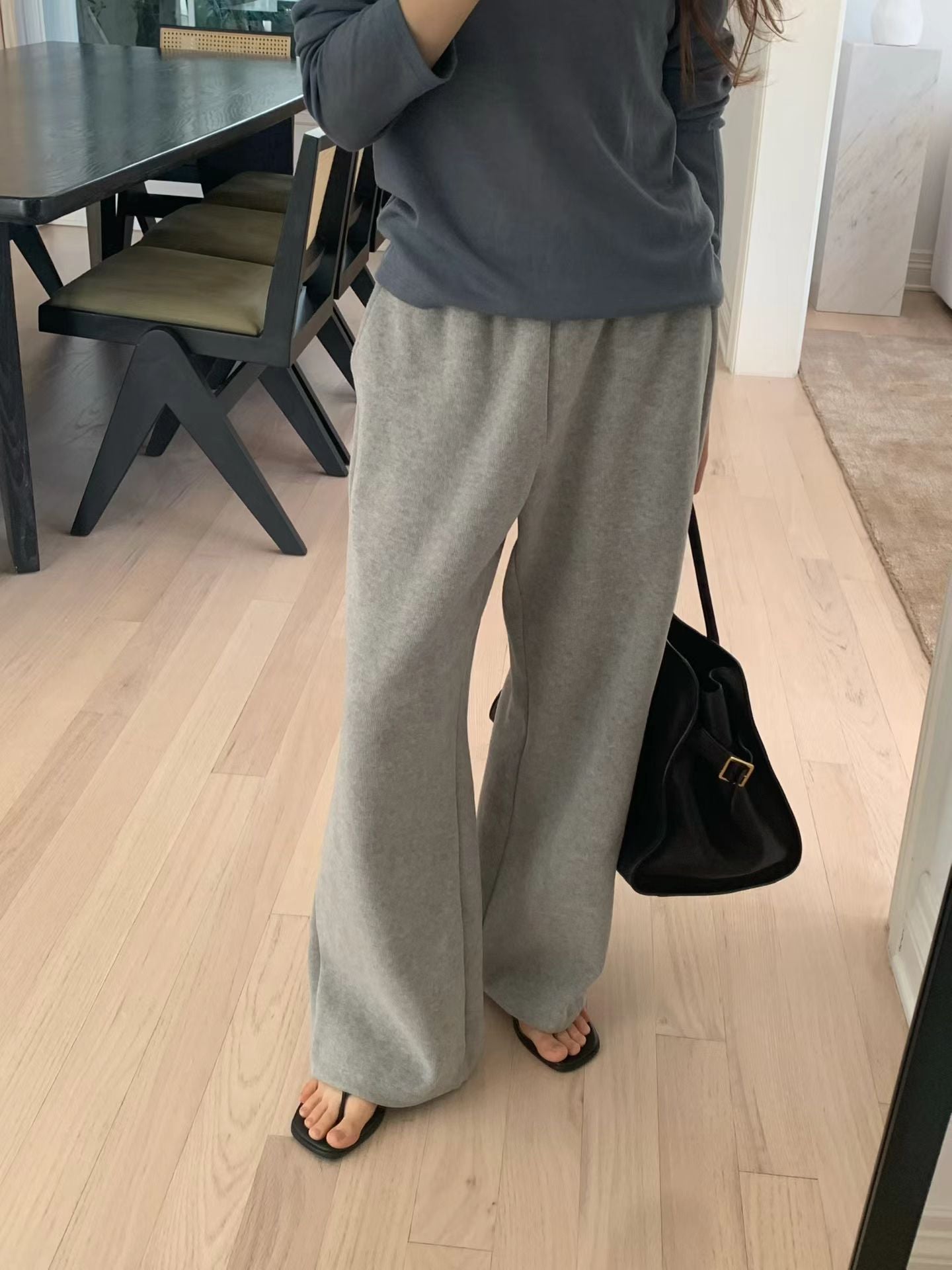 Ounce cozy string jogger pants-2col