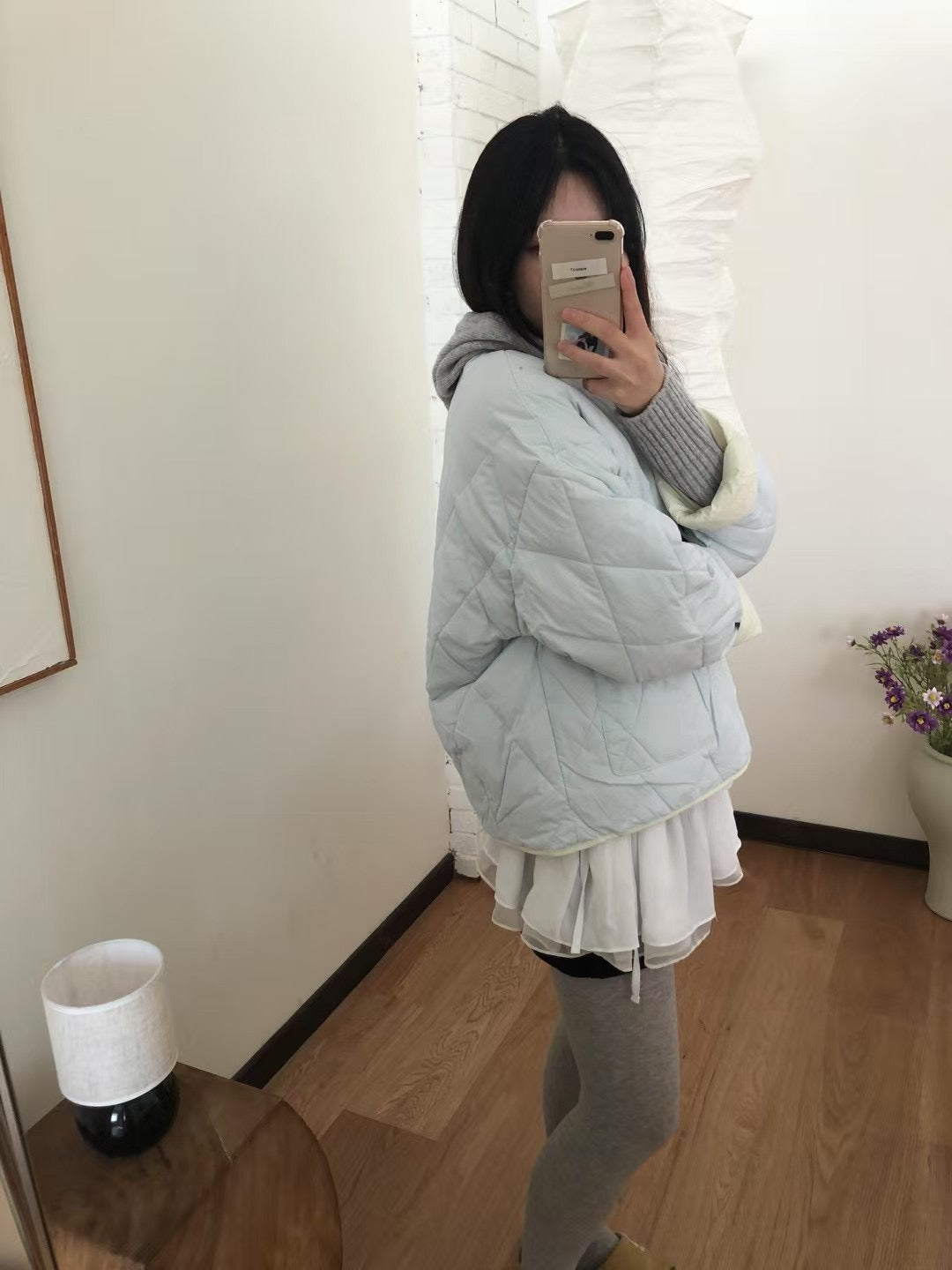 Roro lightweight padded jacket-2col