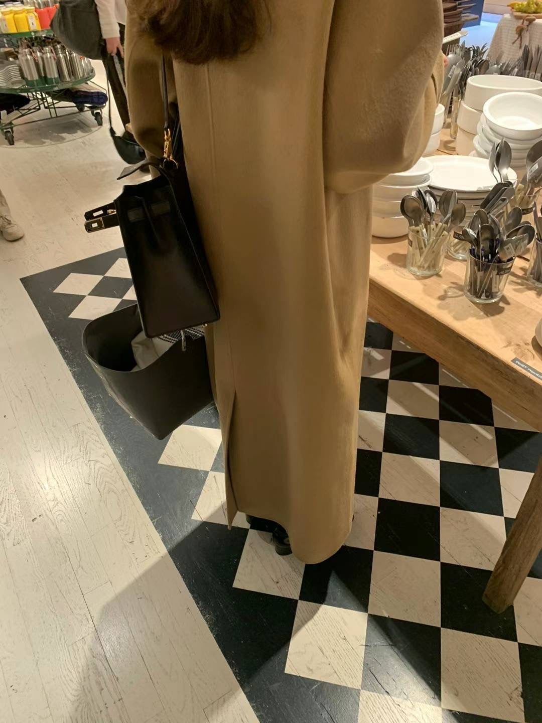 Camel sold out [即納]Ounce cash single maxi coat-2col