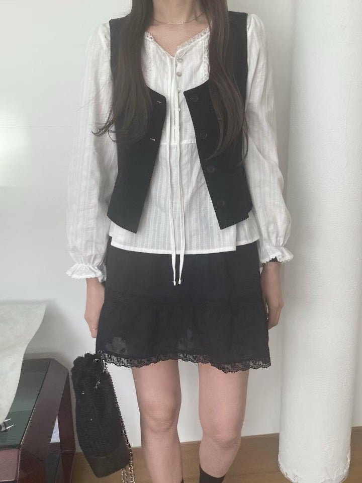Westin suede vest-2col