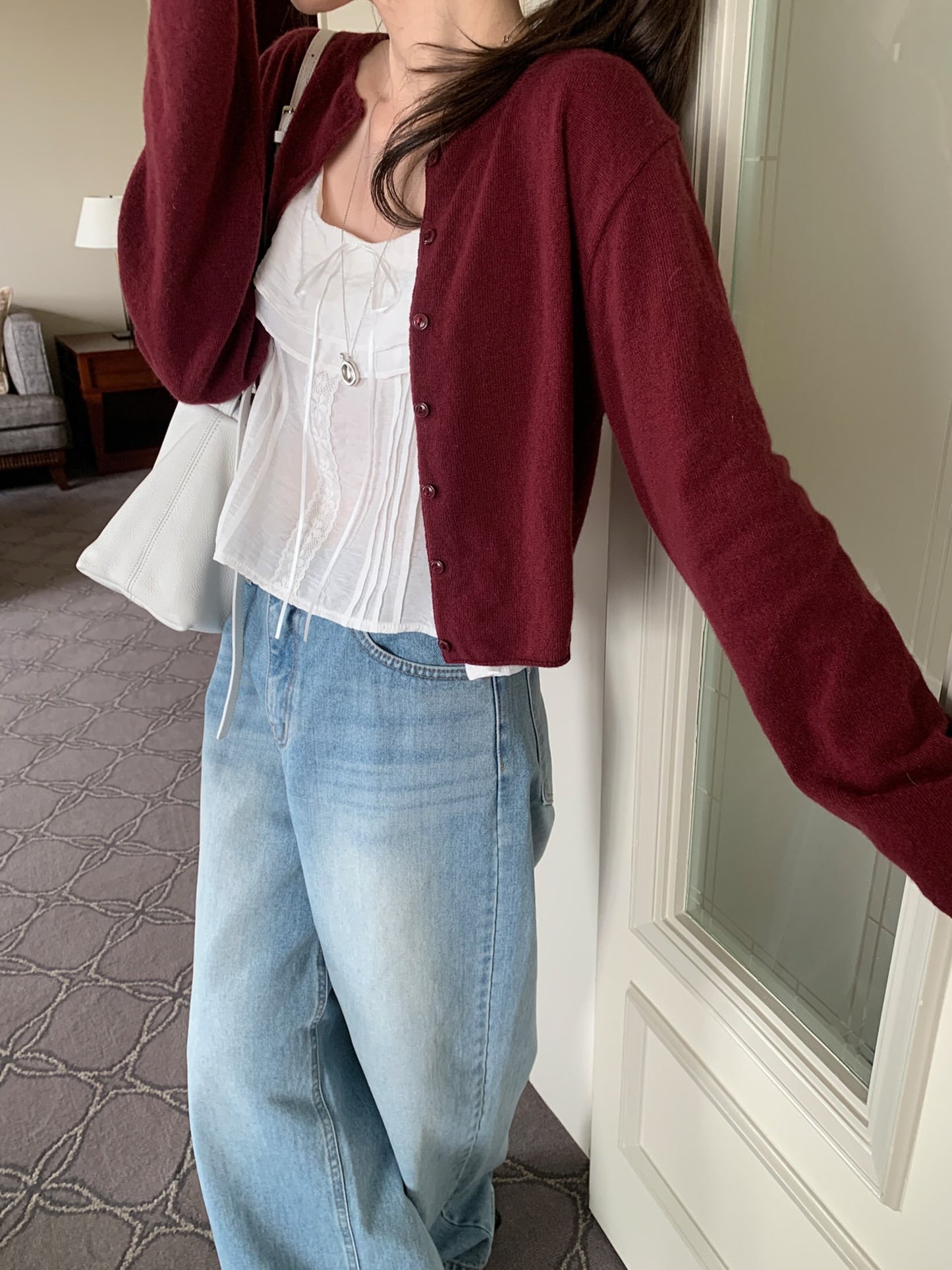 wordmary cardigan-3col