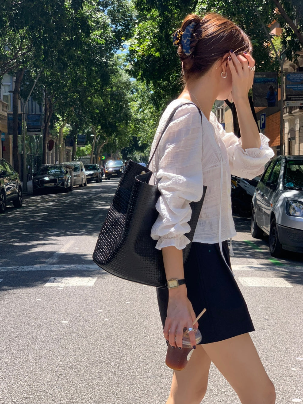 Switch blouse-2col