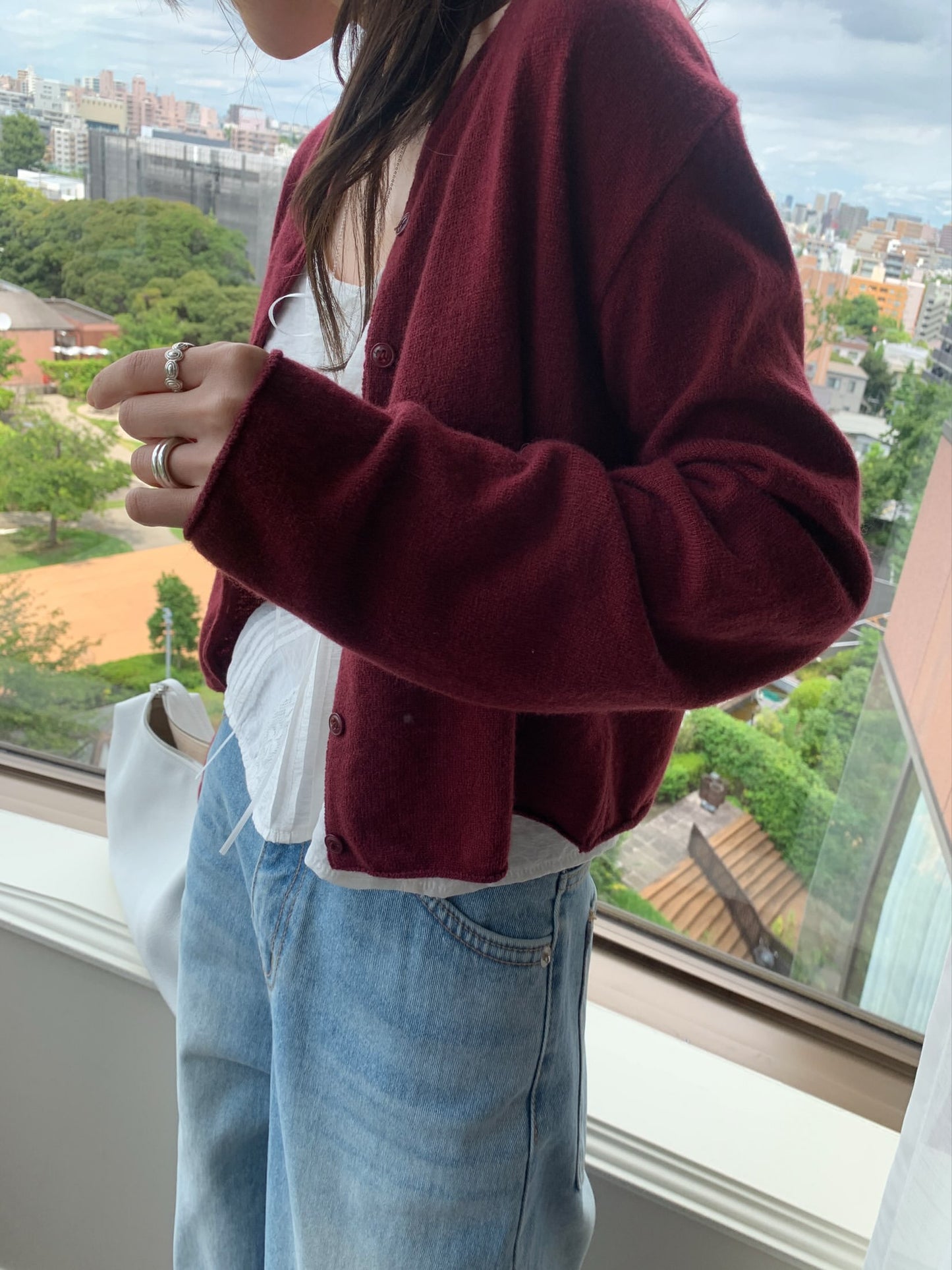 wordmary cardigan-3col