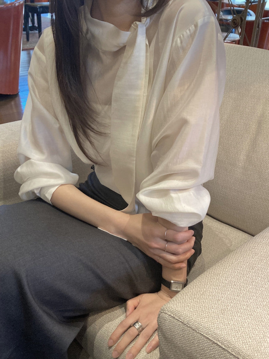 ar tie blouse-2col