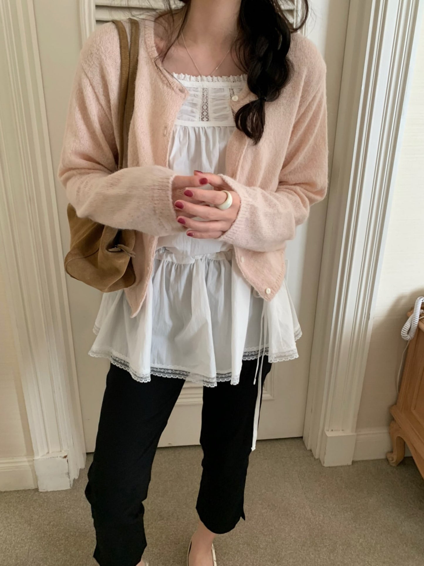 Llama Cardigan-4col