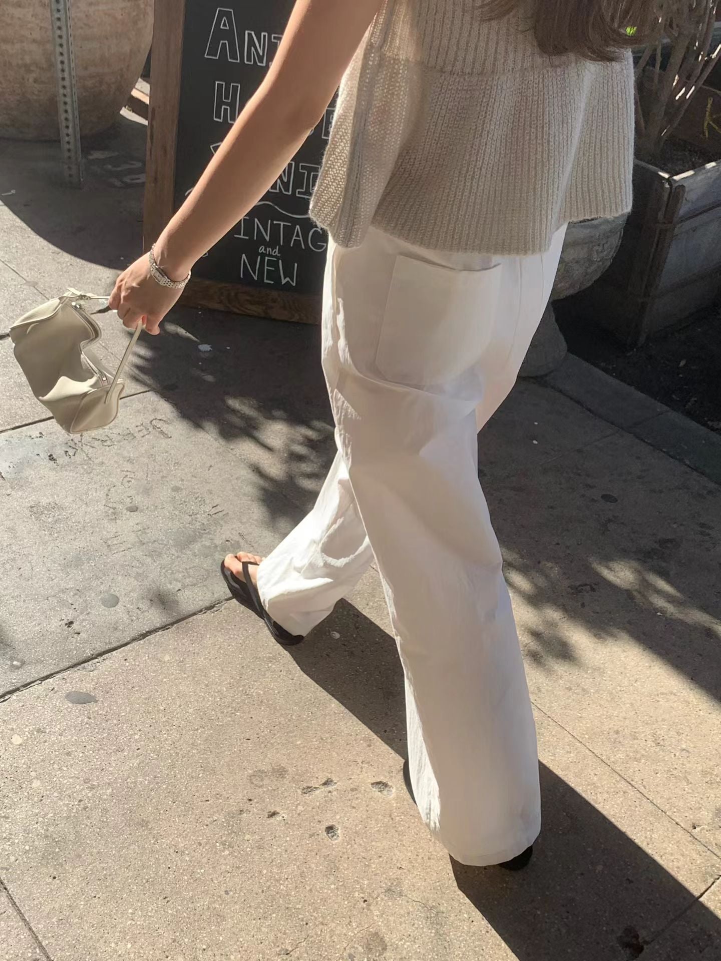 Ounce code string pants-3col