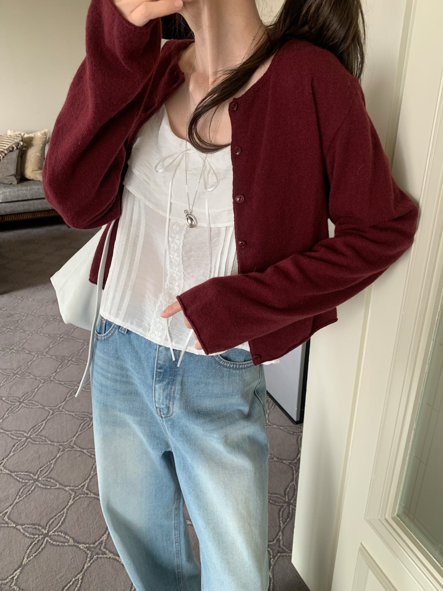 wordmary cardigan-3col
