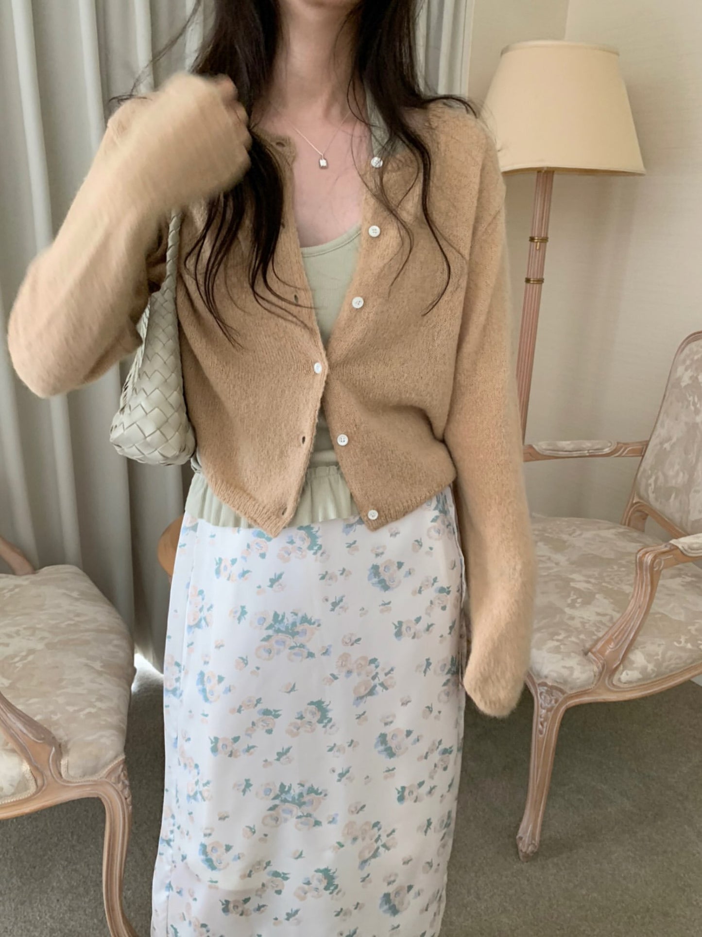 Llama Cardigan-4col