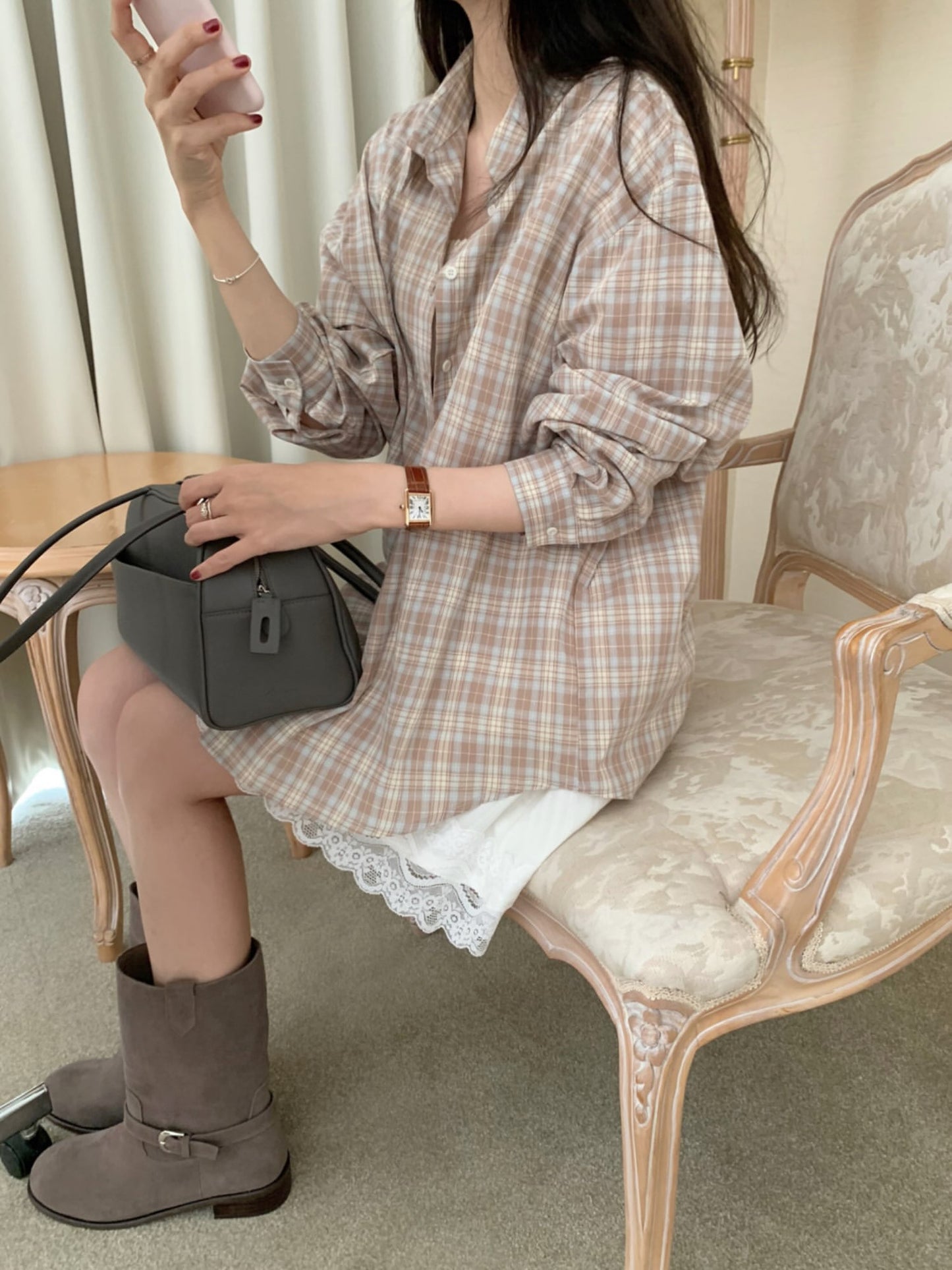 Brownie shirt-2col