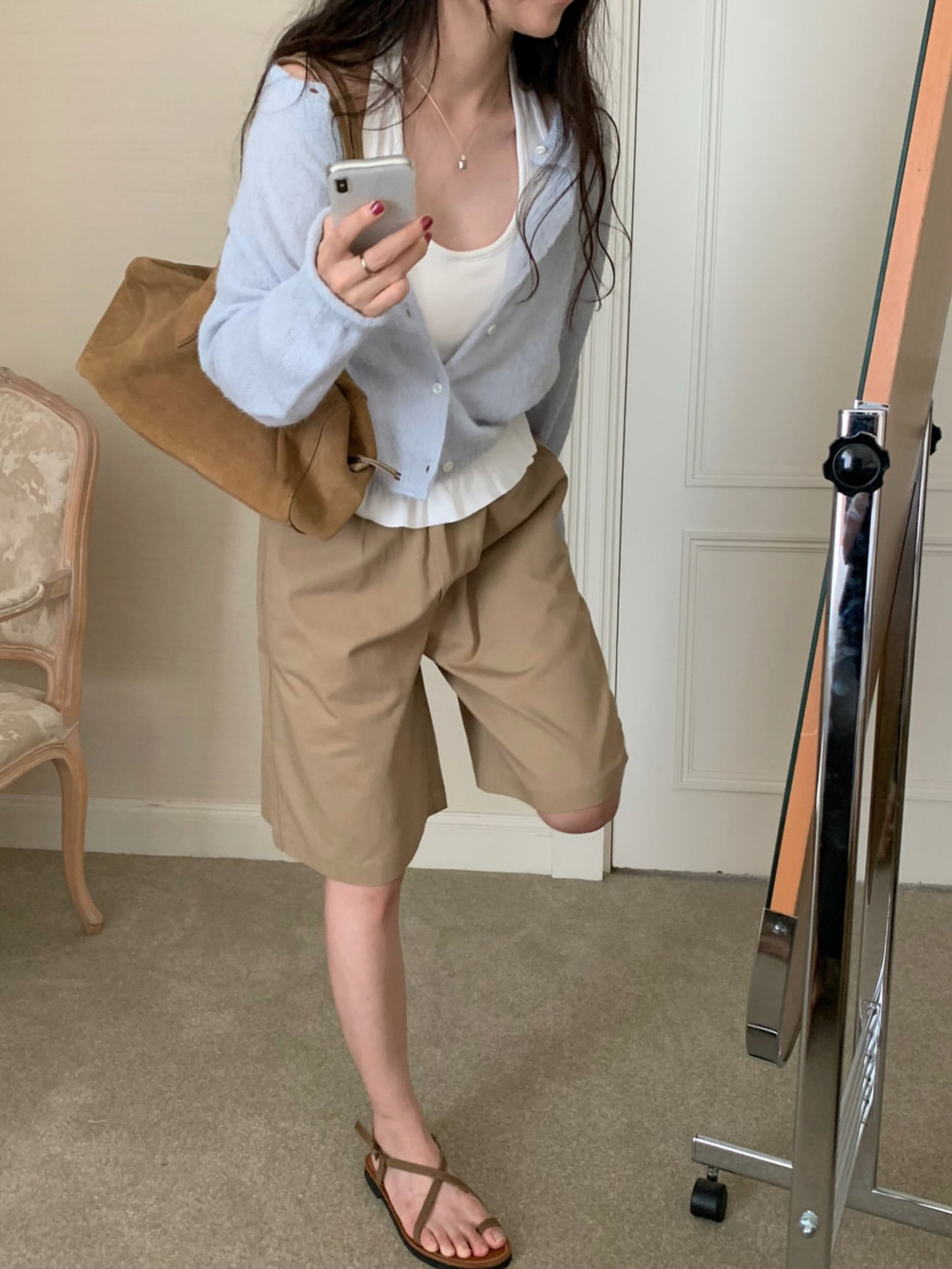 Llama Cardigan-4col