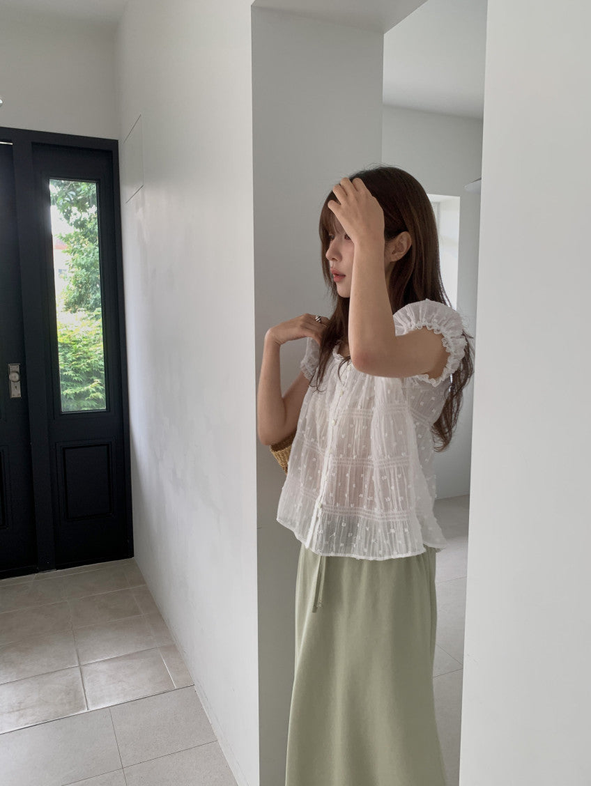 popcorn blouse-2col