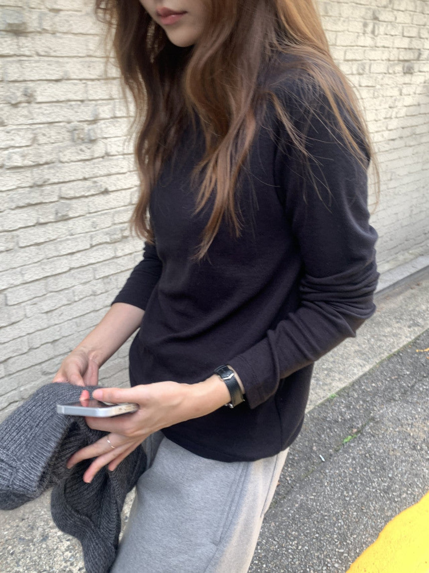 Ria soft turtleneck T-4col