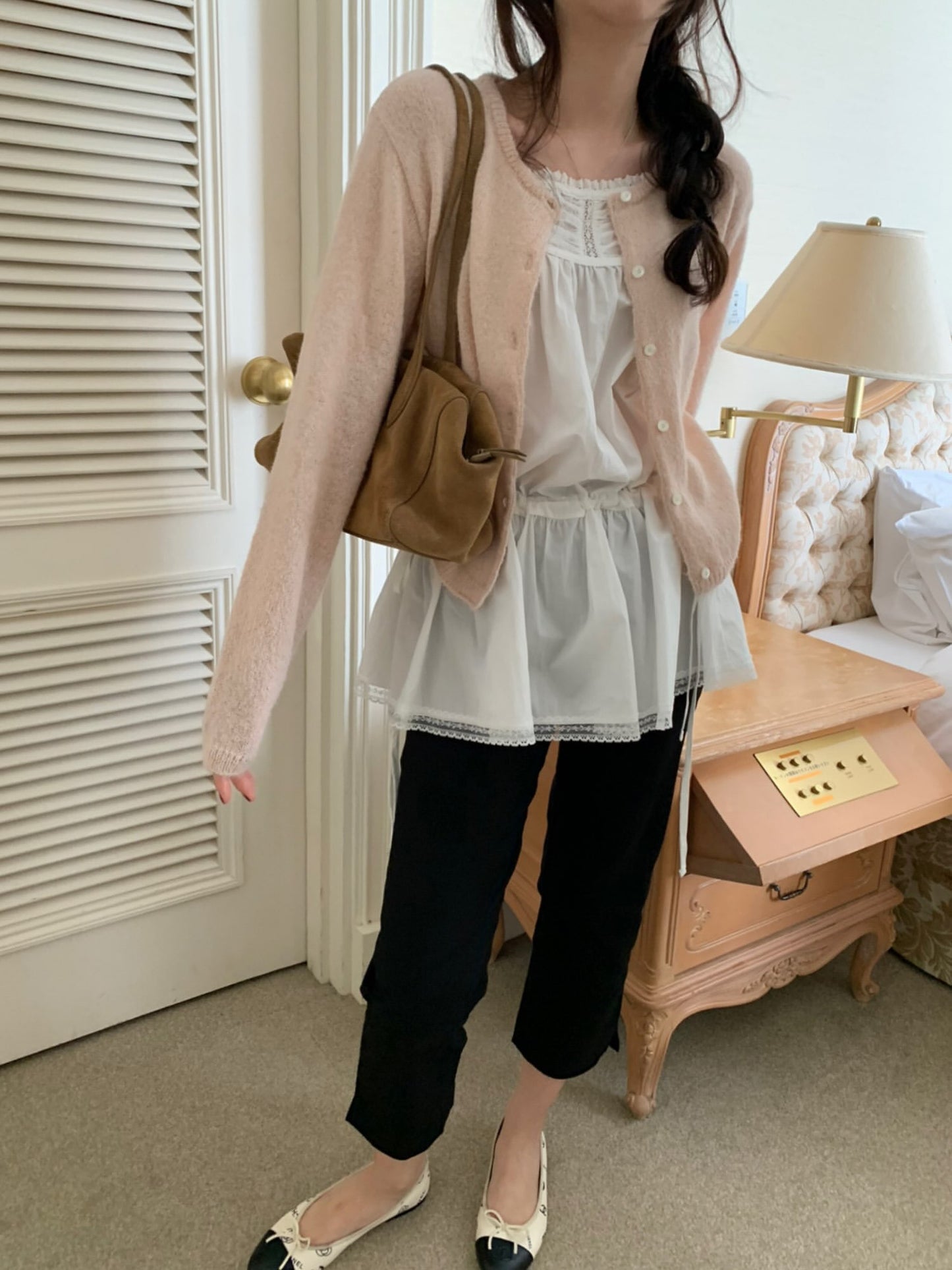 Llama Cardigan-4col