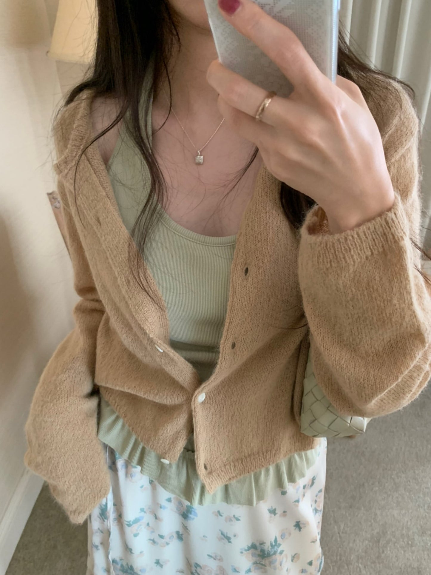 Llama Cardigan-4col