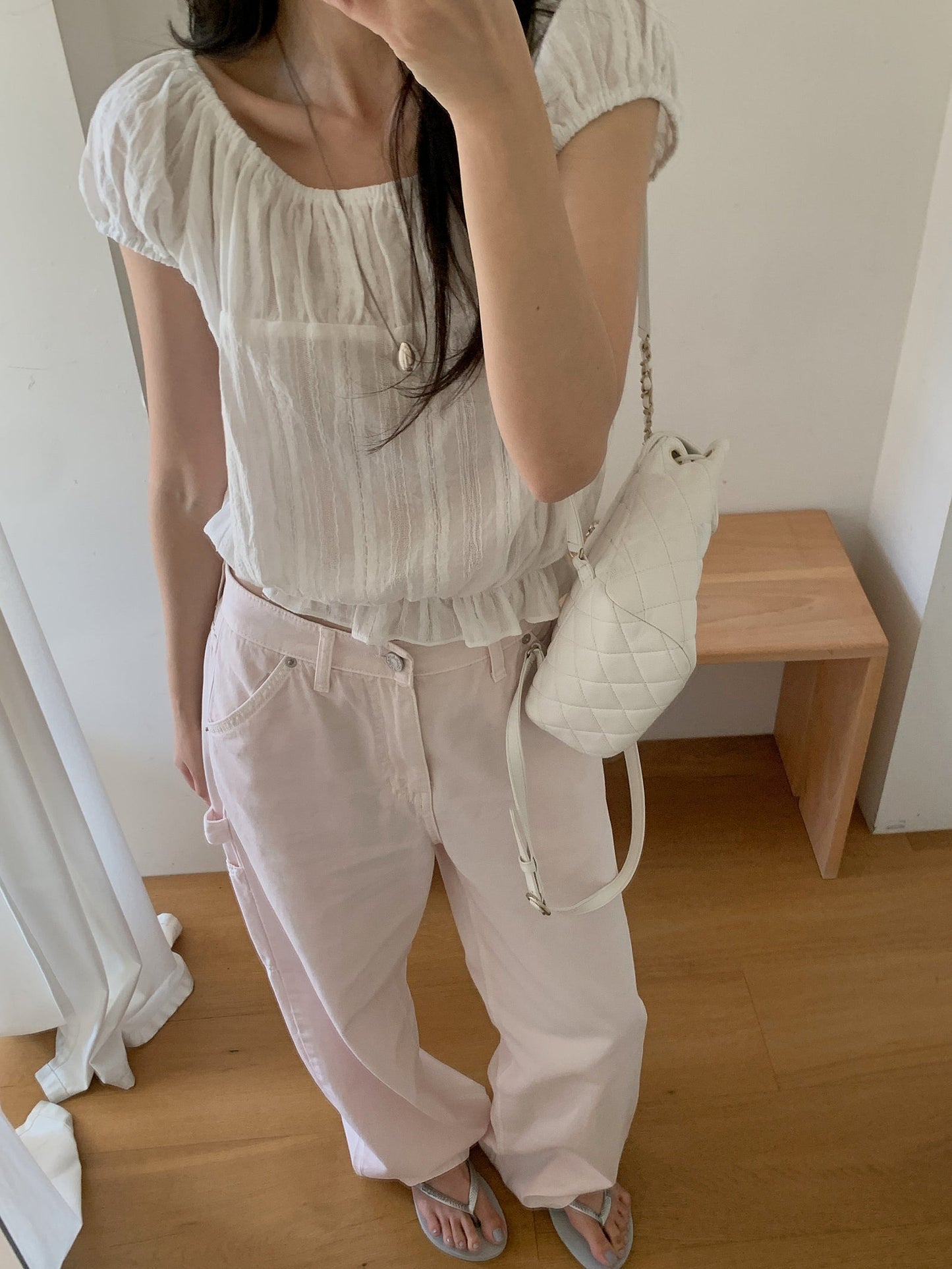 Carpenter dying denim