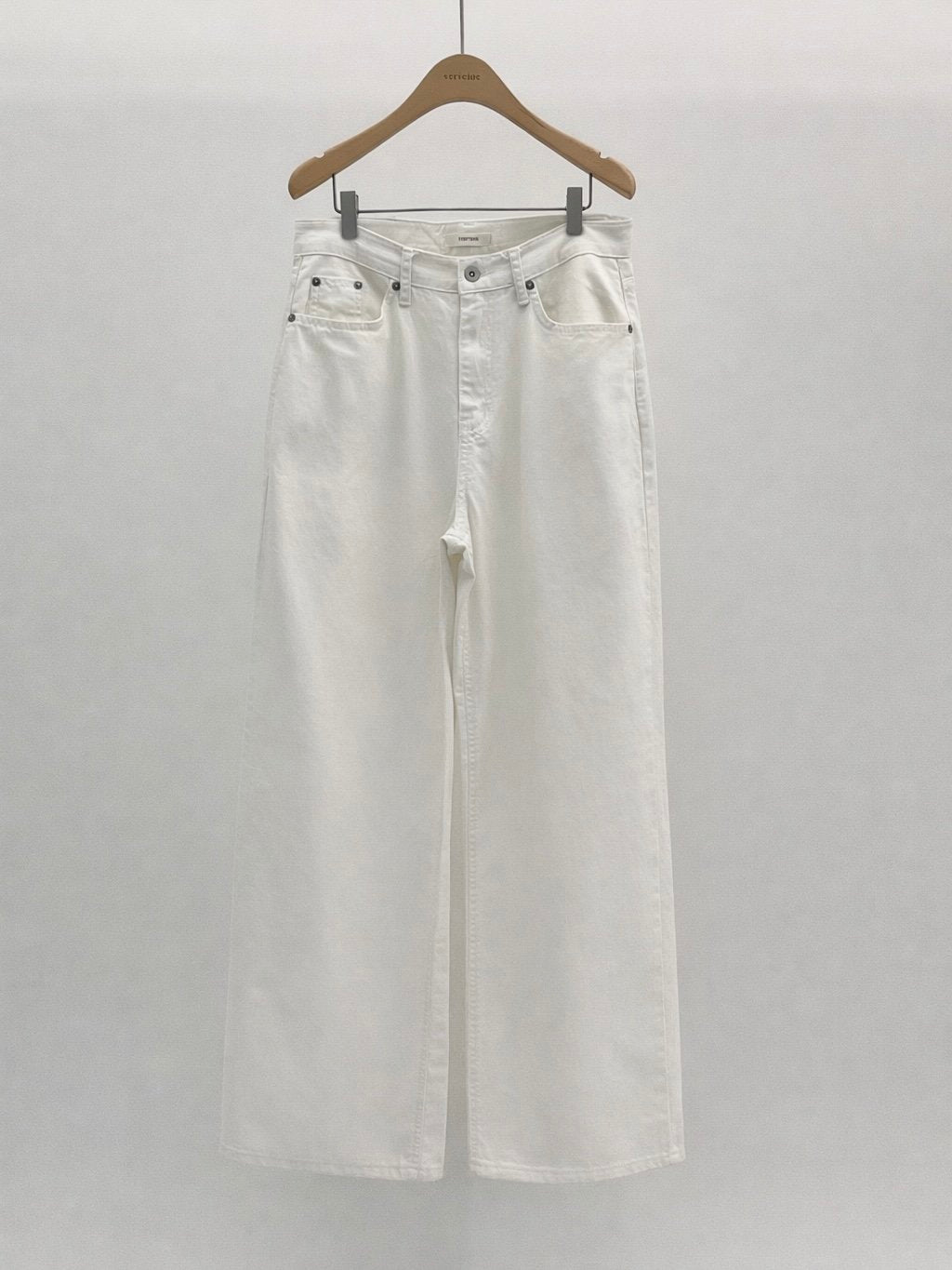 Bern linen long wide denim