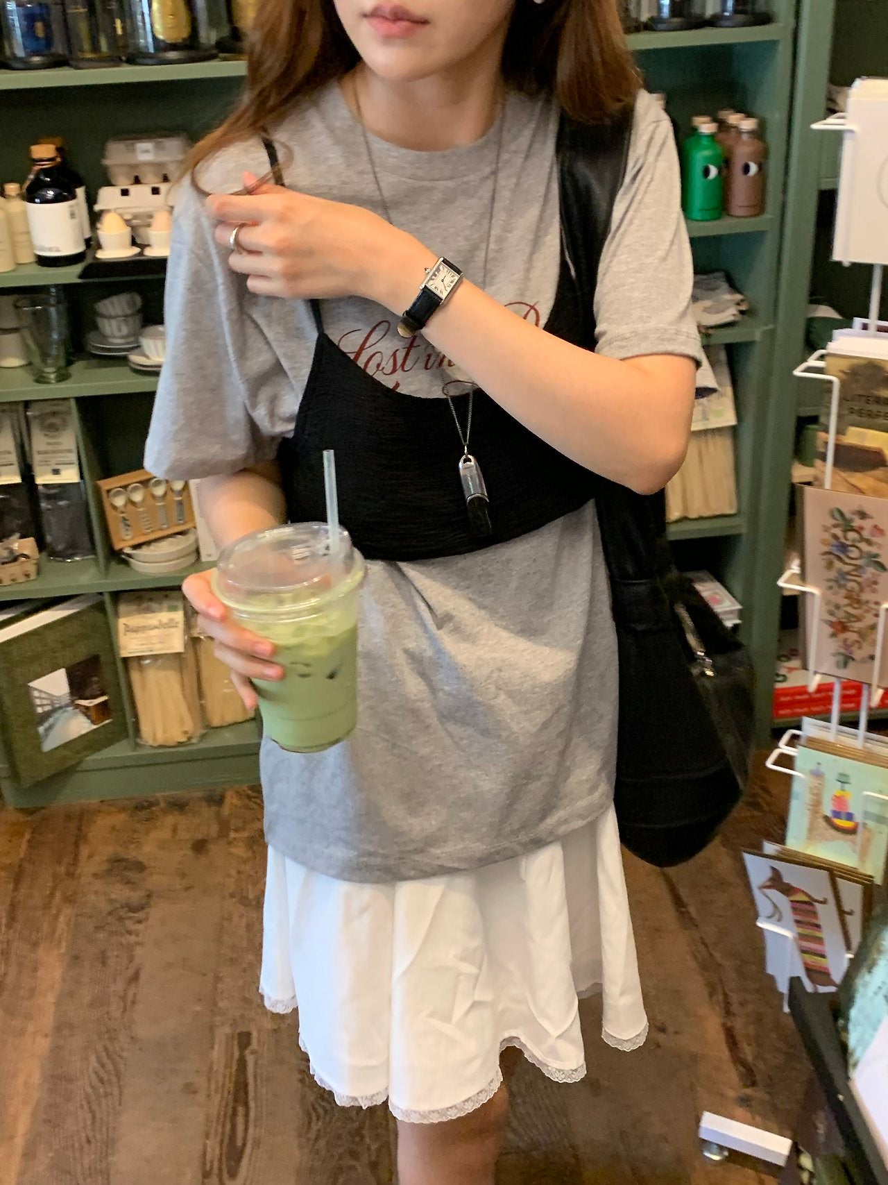Lost in paris box fit T-3col