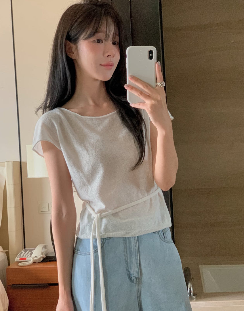 lin wholegarment knit-3col