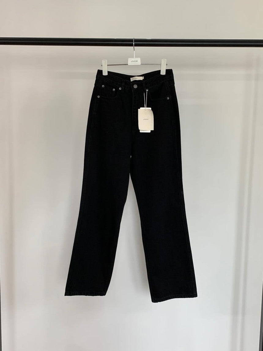 Maison black jeans/ショート丈あり
