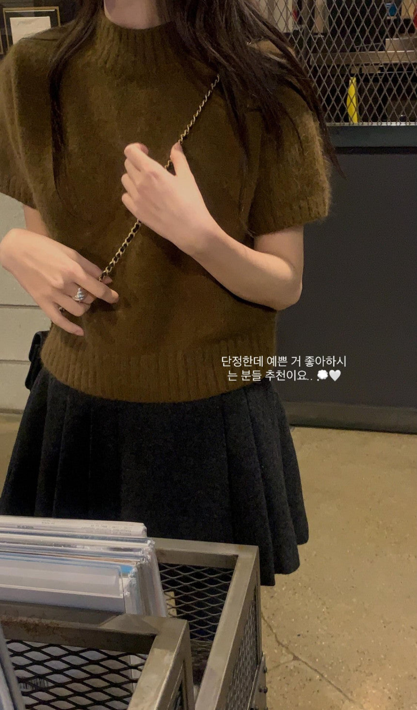 Angora half knit-4col
