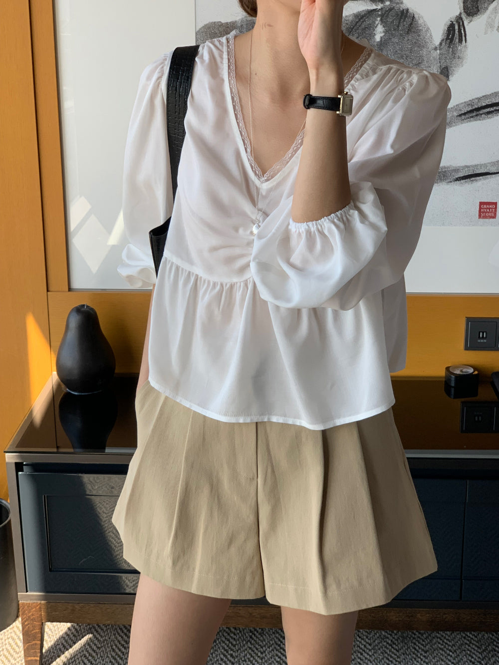 Dive blouse-2col