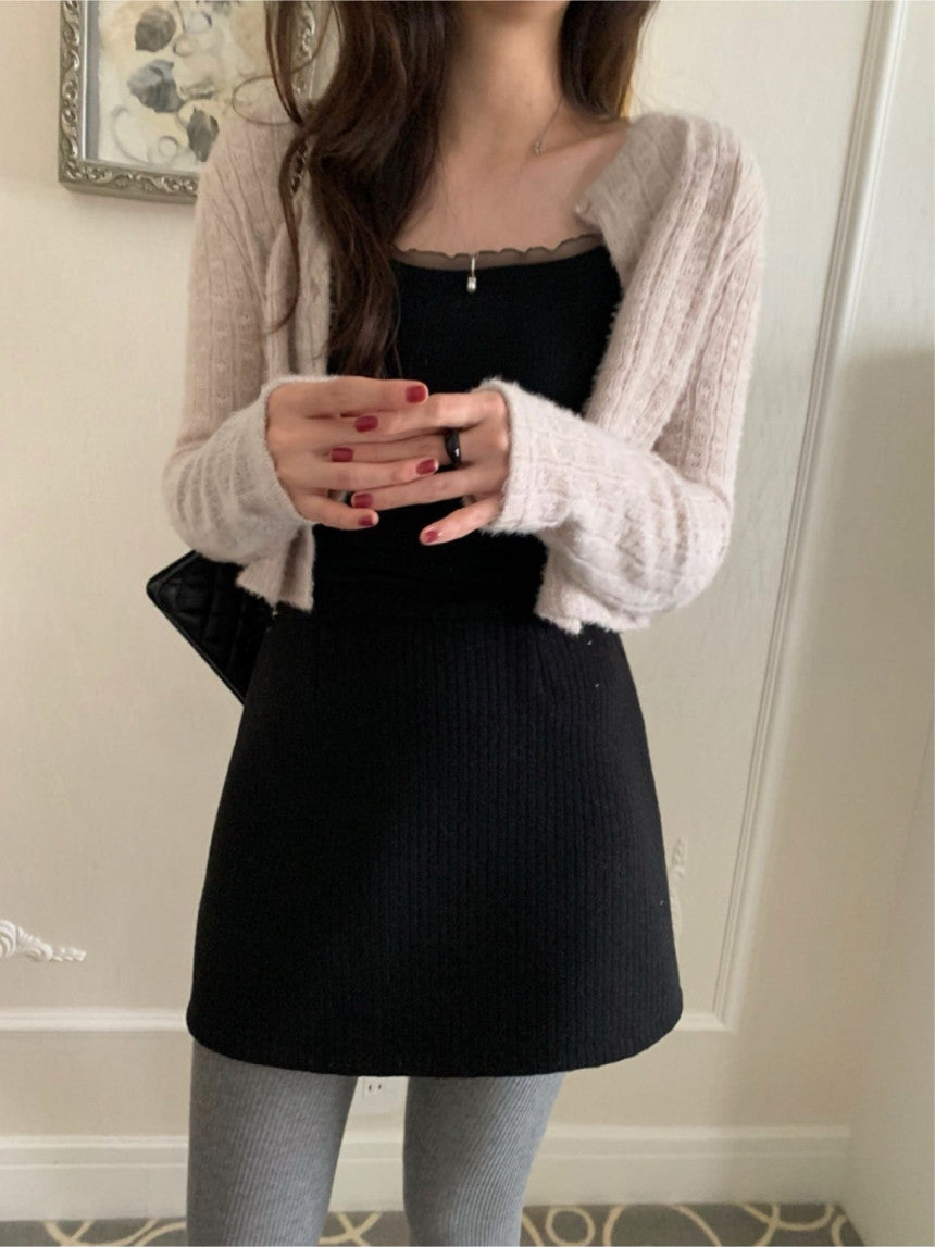 Roots lace sleeveless-4col