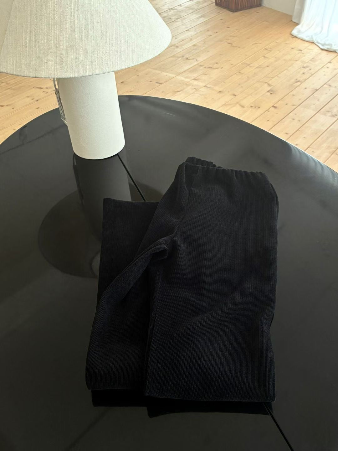 Corduroy bootcut pants