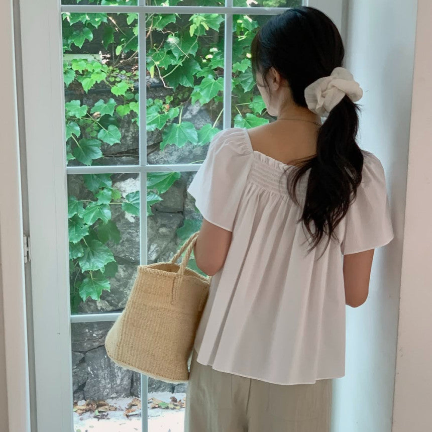 Yuko blouse-4col
