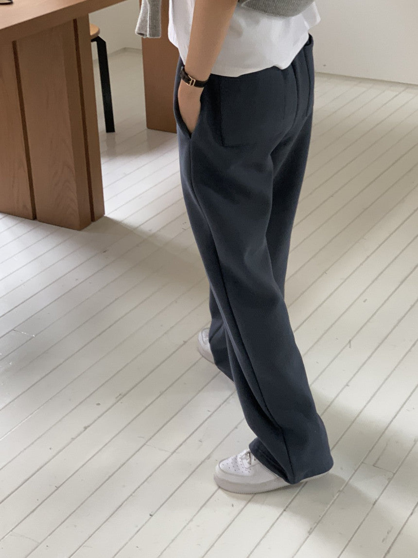 Soft string gimo training pants-4col
