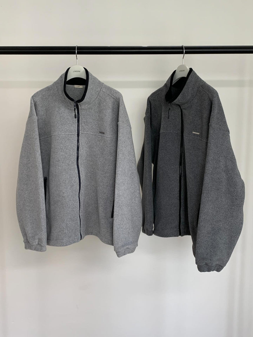 Fleece zip up-2col