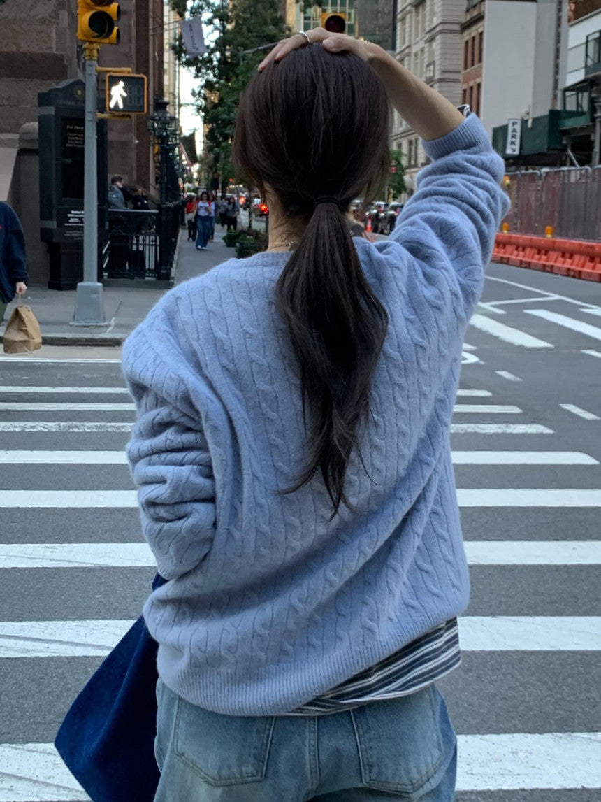 Marong cable knit-4col